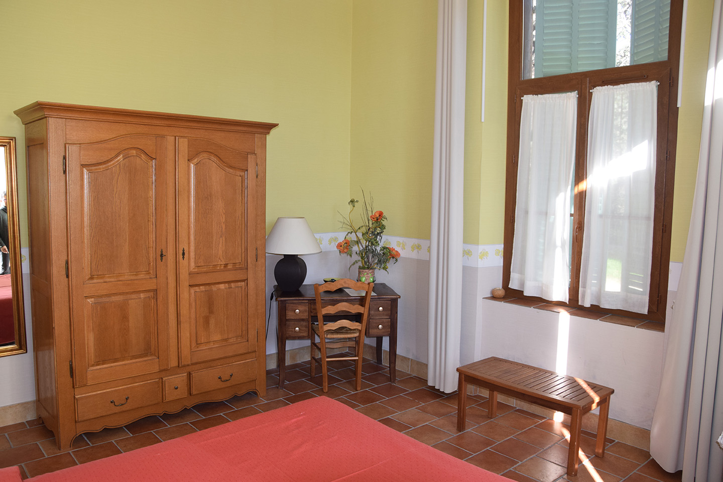 Bastide des Escourches Candelle chambre